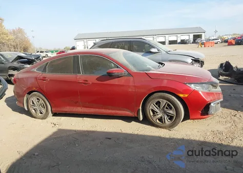 2020 Honda Civic Lx from USA, damaged, VIN 19XFC2F68LE009498